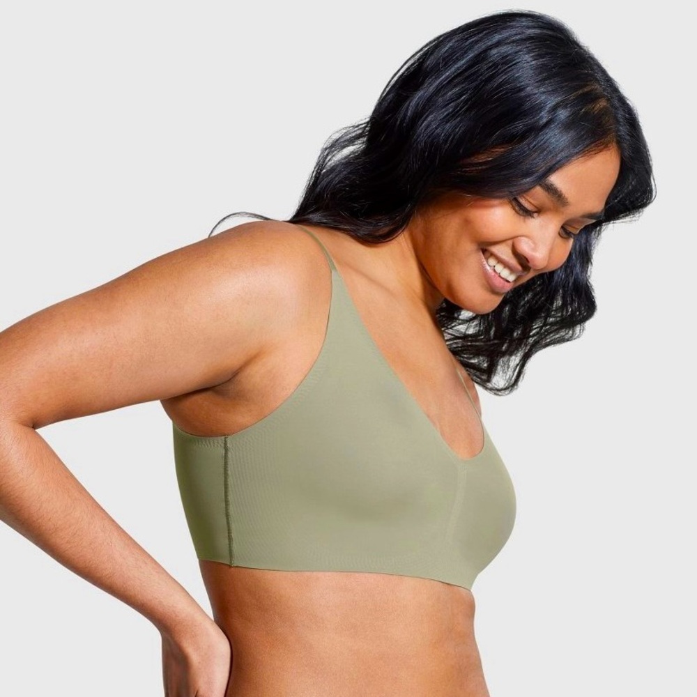 NWT True & Co. True Everybody Triangle bralette XL